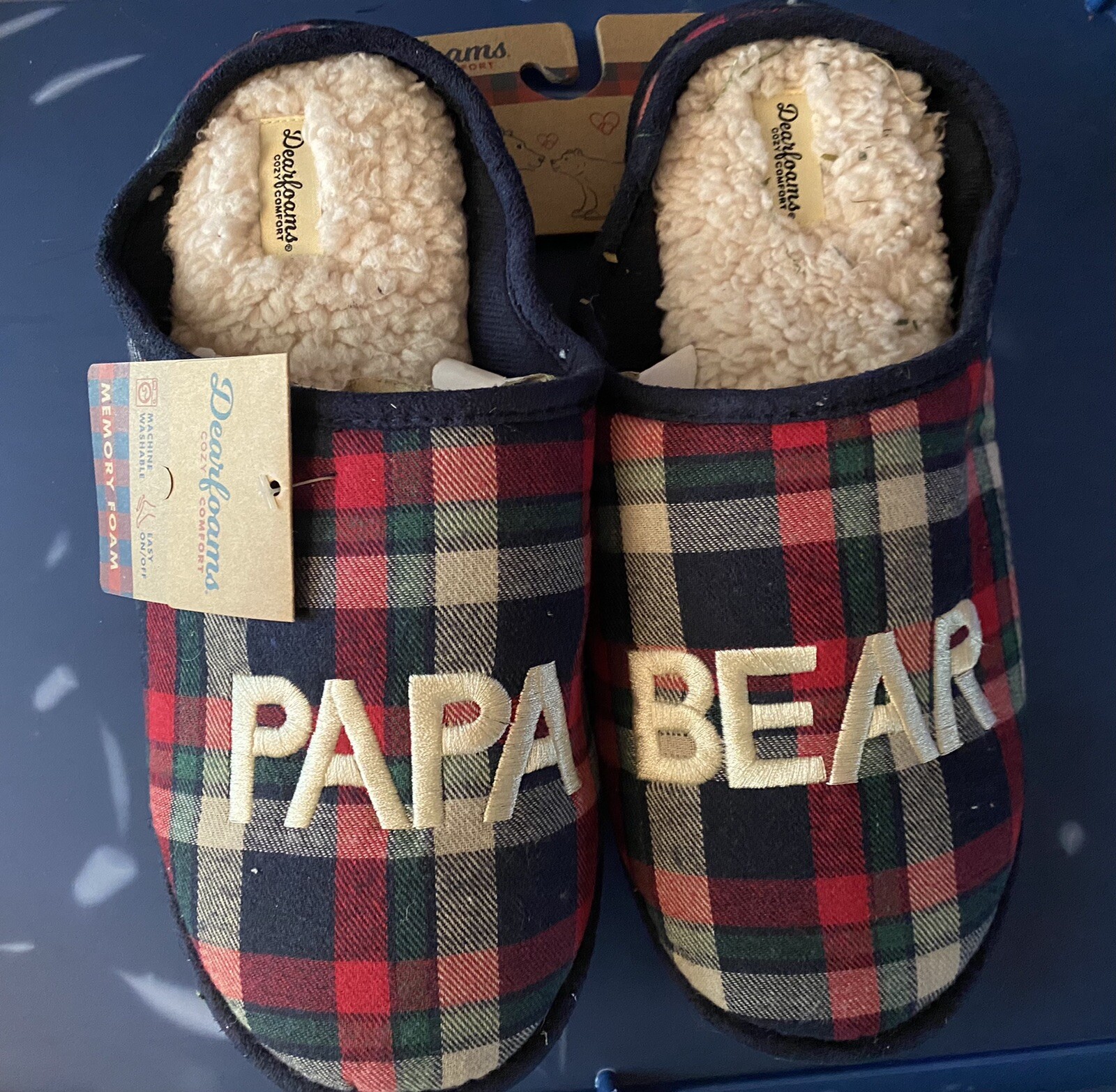 (BRAND NEW) Dearfoam - Papa Bear Clog Slippers (Men's)