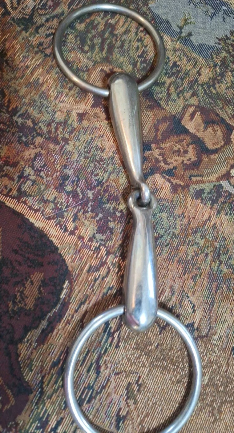 Hollow Mouth Loose Ring Snaffle Bit Fat 5 1/2"