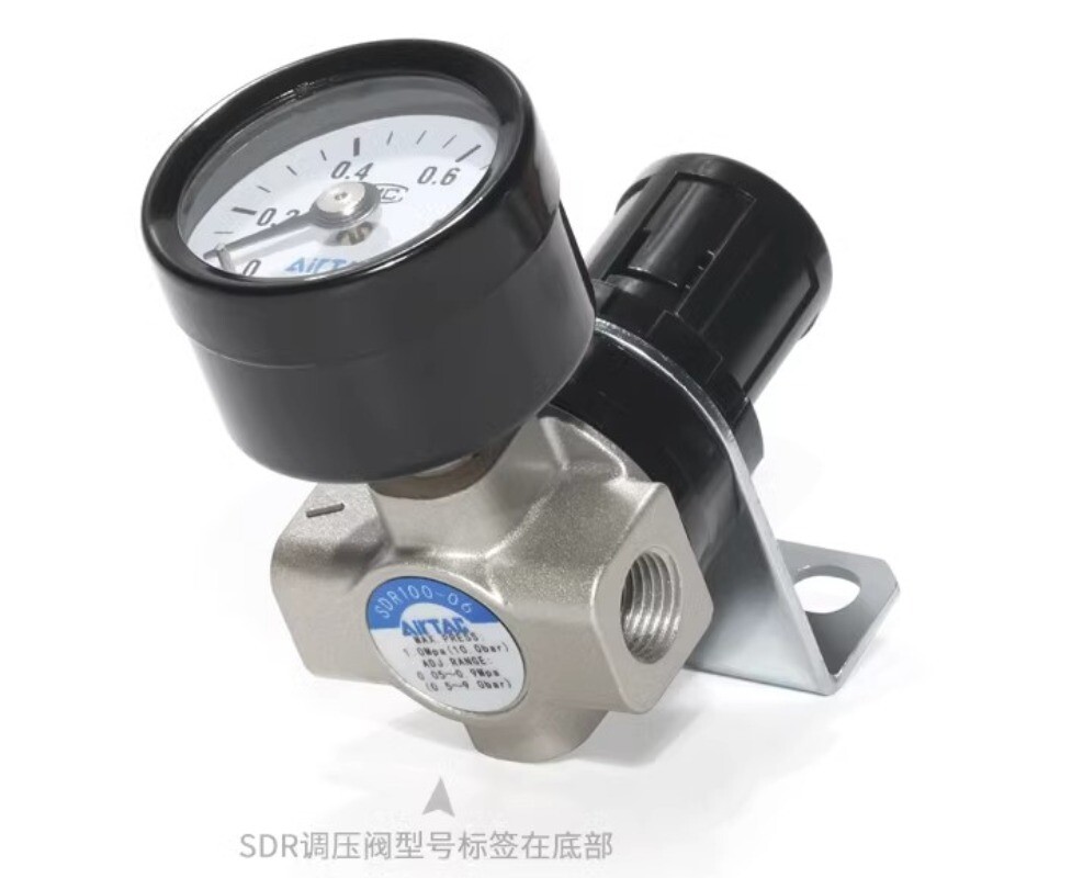 1pcs AirTAC SDR100M51 SDR100061 Pneumatic Pressure Regulating Valve New