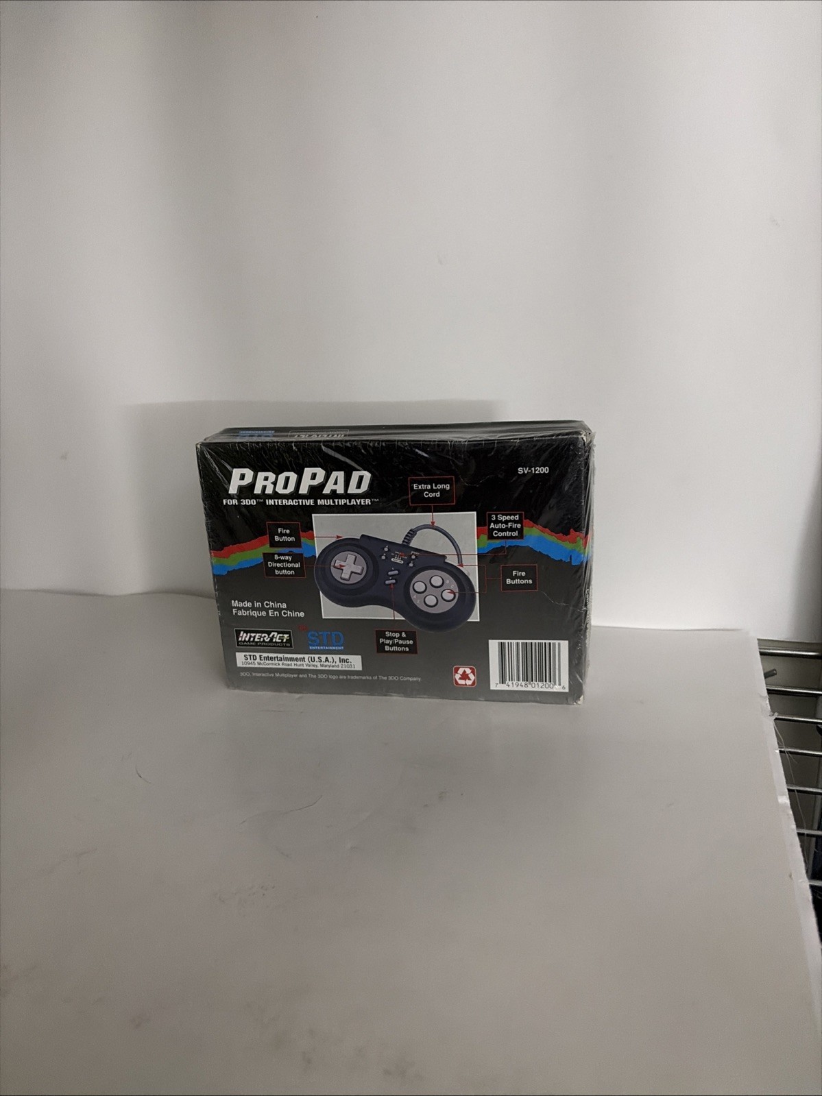 Interact Pro Pad Controller for 3DO Interactive Multiplayer SV-1200 New