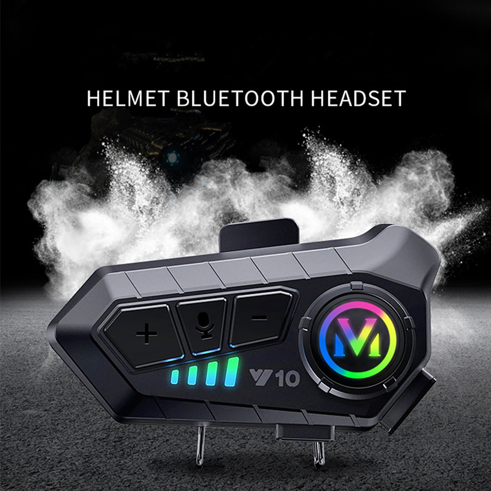 New HiFi Bluetooth 5.3 Bilateral Stereo Wireless Motorcycle Helmet Headset