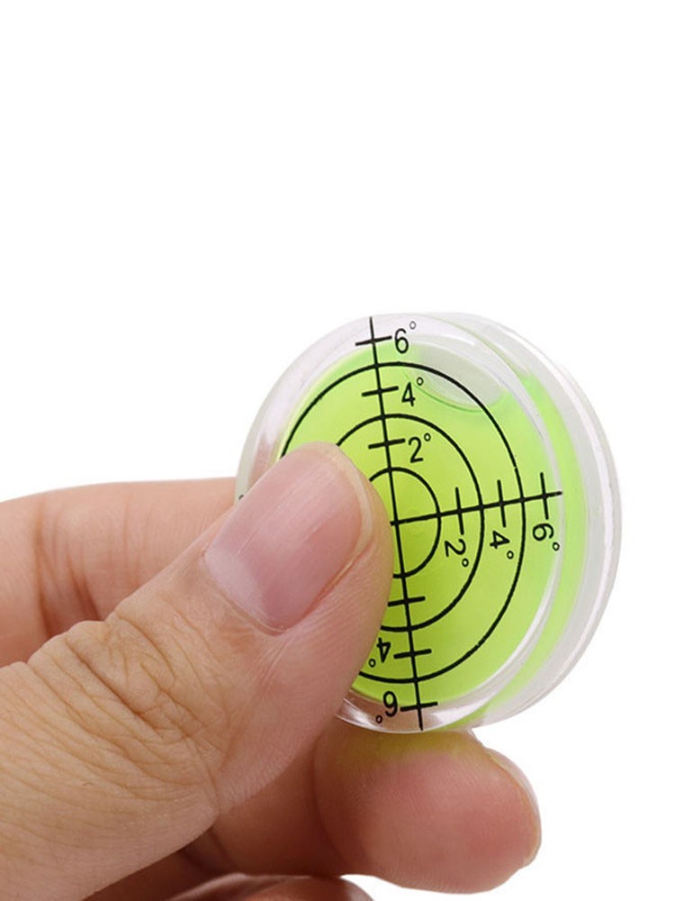 3pcs 32mm Bubble Level High Precision Level Round Bubble Circular Measuring Tool