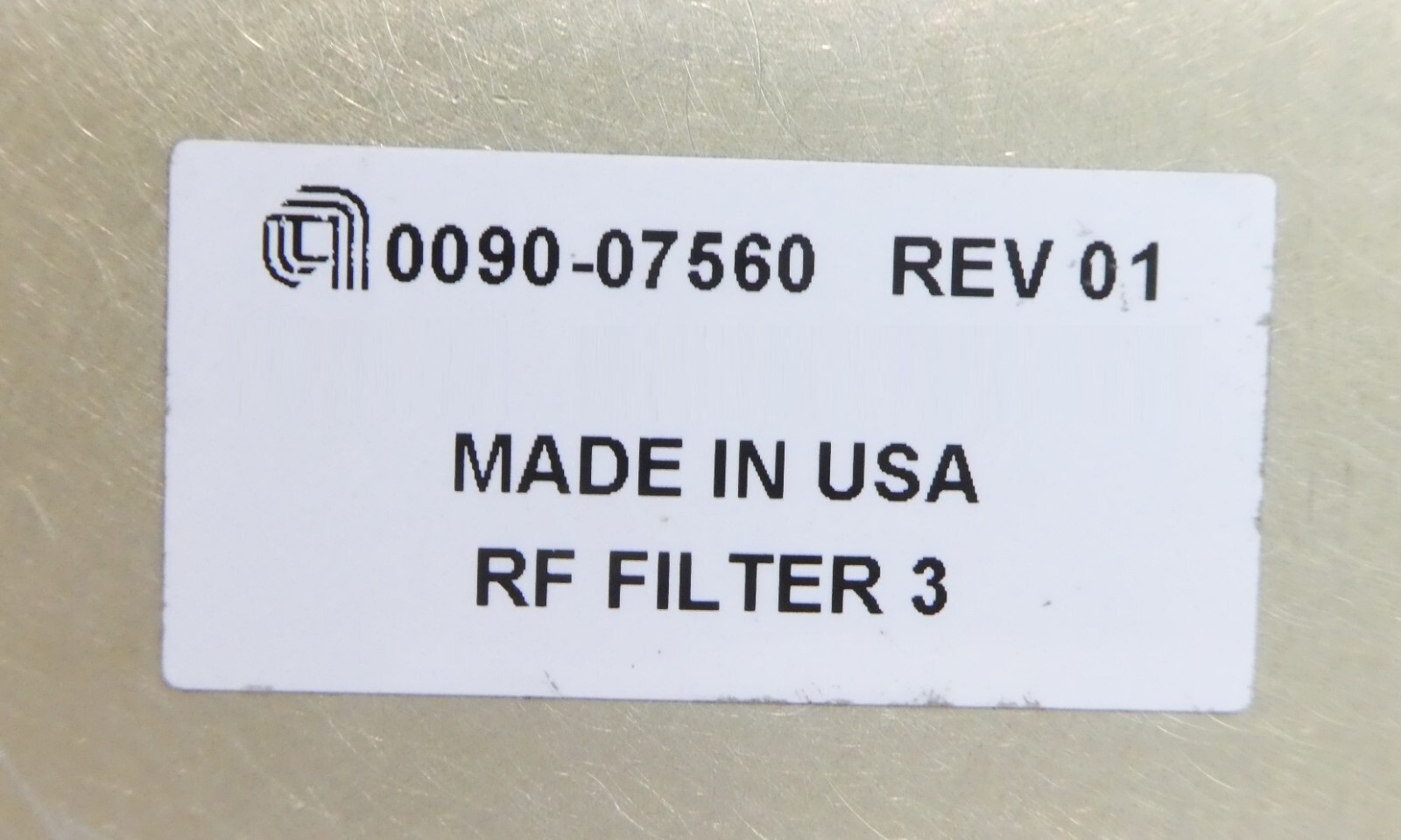 AMAT Applied Materials 0090-07560 RF Filter 3 0041-39198 Working Surplus