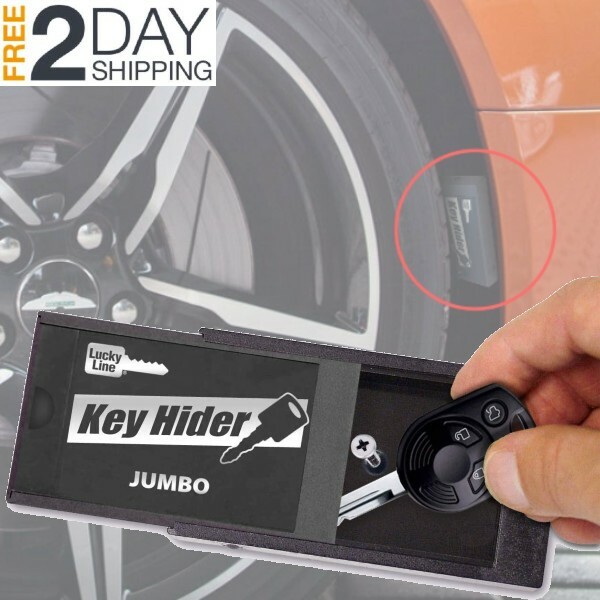 Magnetic Holder For Car Key Spare Fob Case Heavy Duty Hider Strong Hold Safe