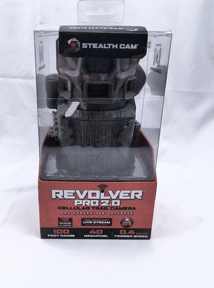 READ Stealth Cam Revolver Pro 2.0 360 Degree Cellular Trail Camera STC-RVLRP2