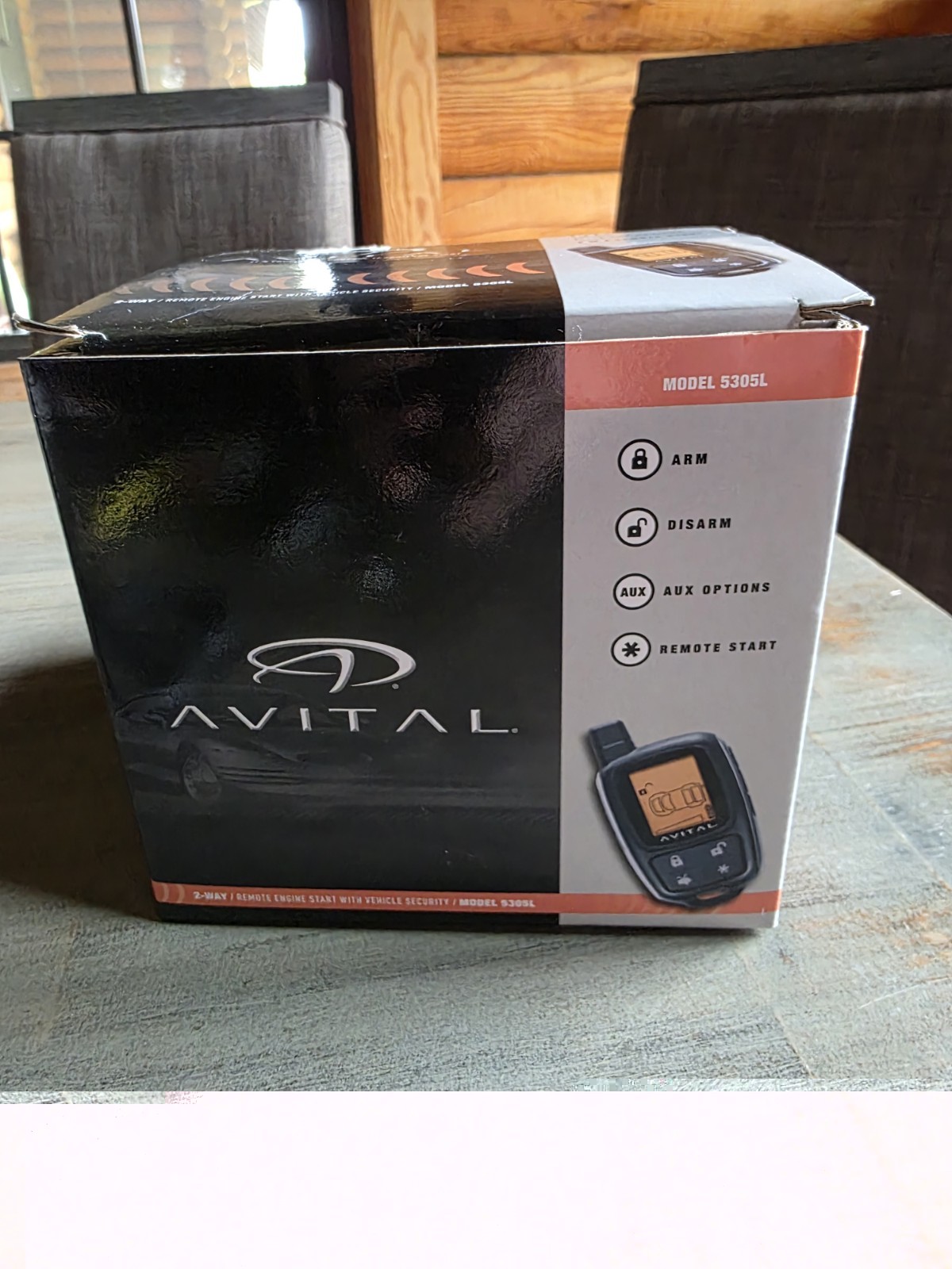 Avital 5305L  2-Way Start Keyless Entry With Security System New