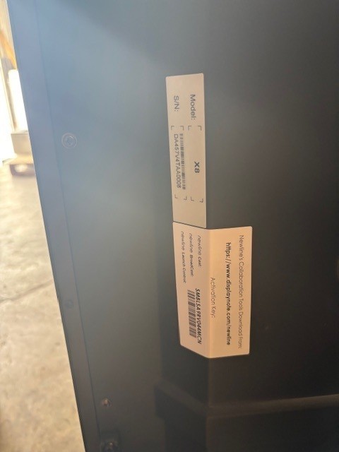Newline 75" Touch Screen Display Unified Collaboration System TRUTOUCH X8