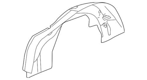 Genuine GM 2004-2006 Chevrolet GMC Colorado Canyon Front Fender Filler 15799572