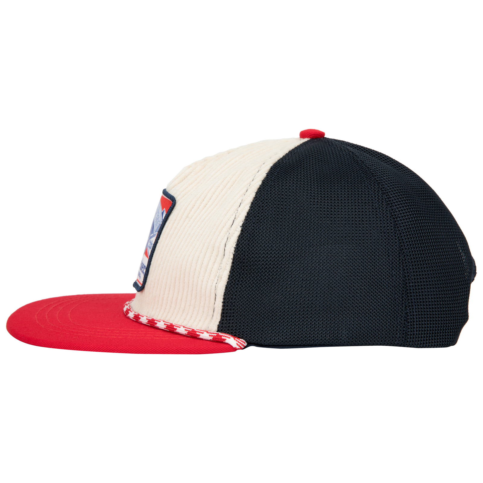 Budweiser Label Multi Color Cotton Twill Rope Hat Multi-Color