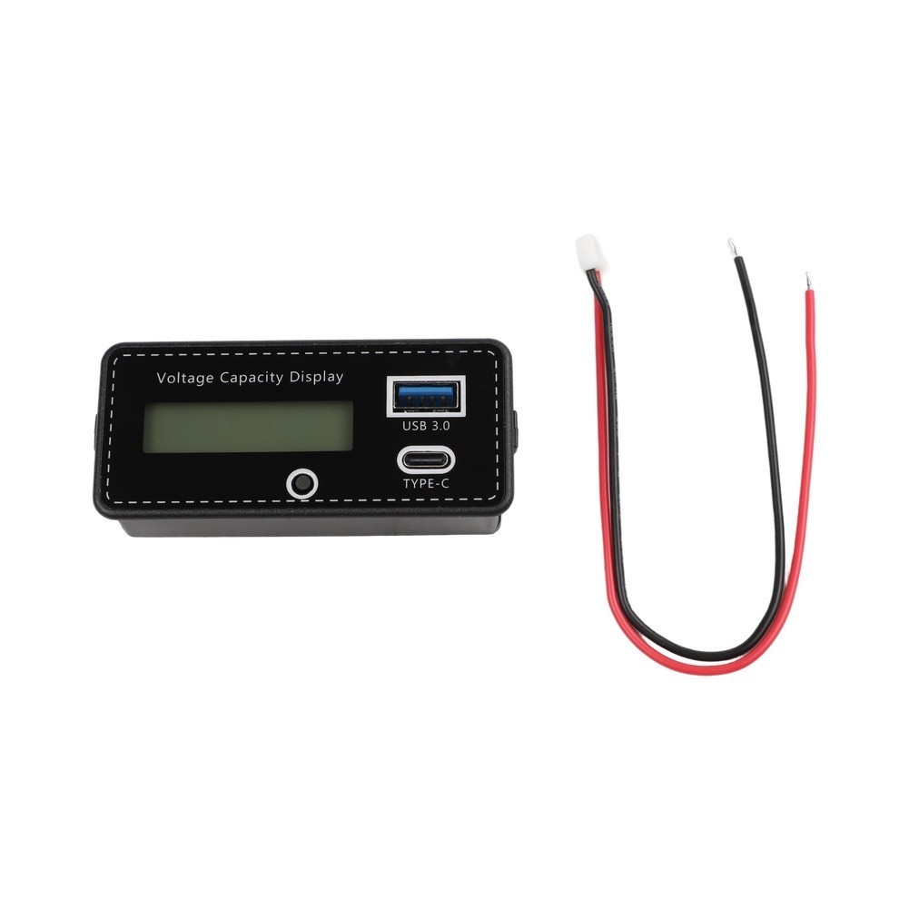 Battery Indicator Voltmeter 8 to 30V with and for Electronic DIY