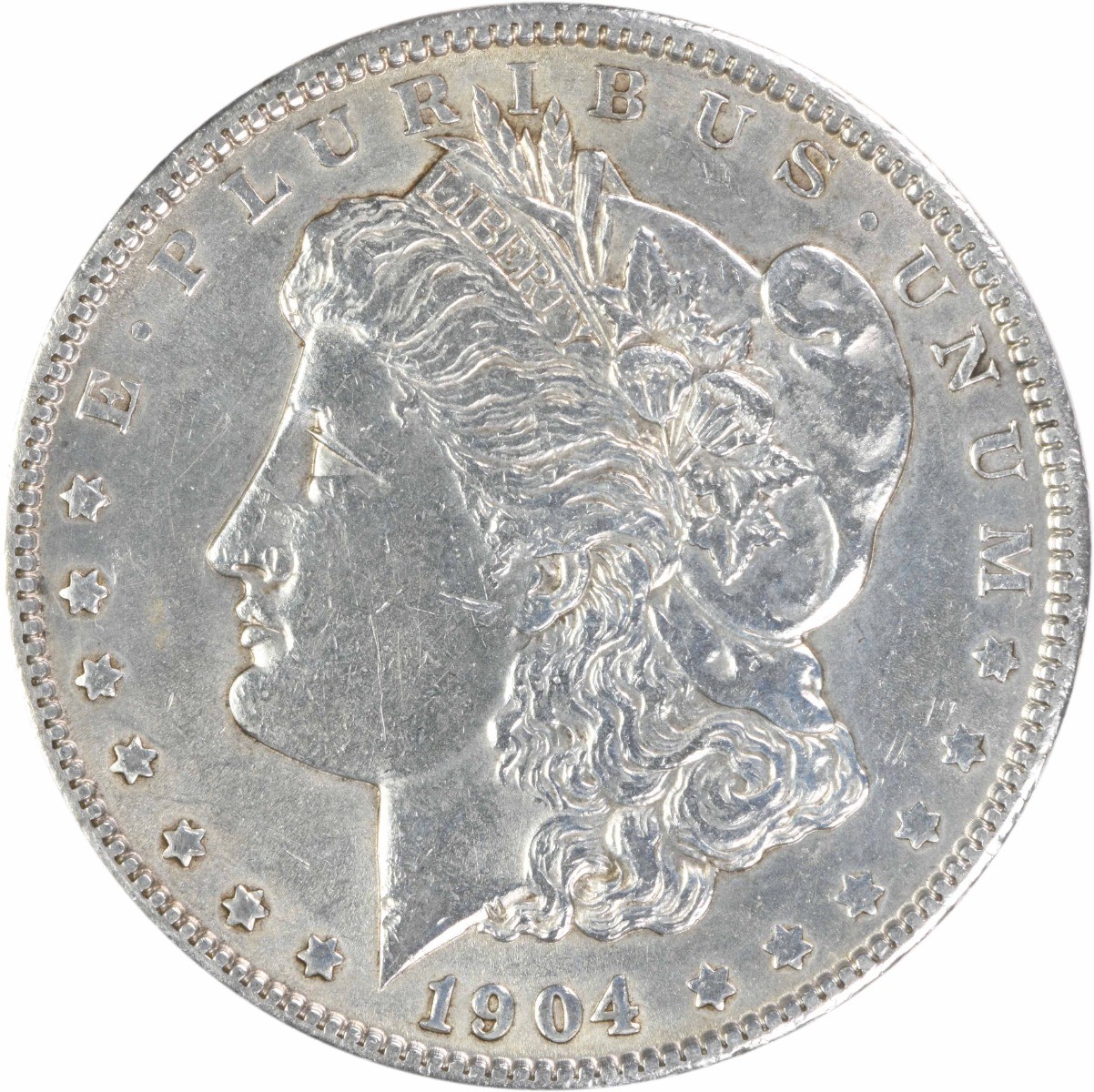 1904 Morgan Silver Dollar AU Uncertified #1051