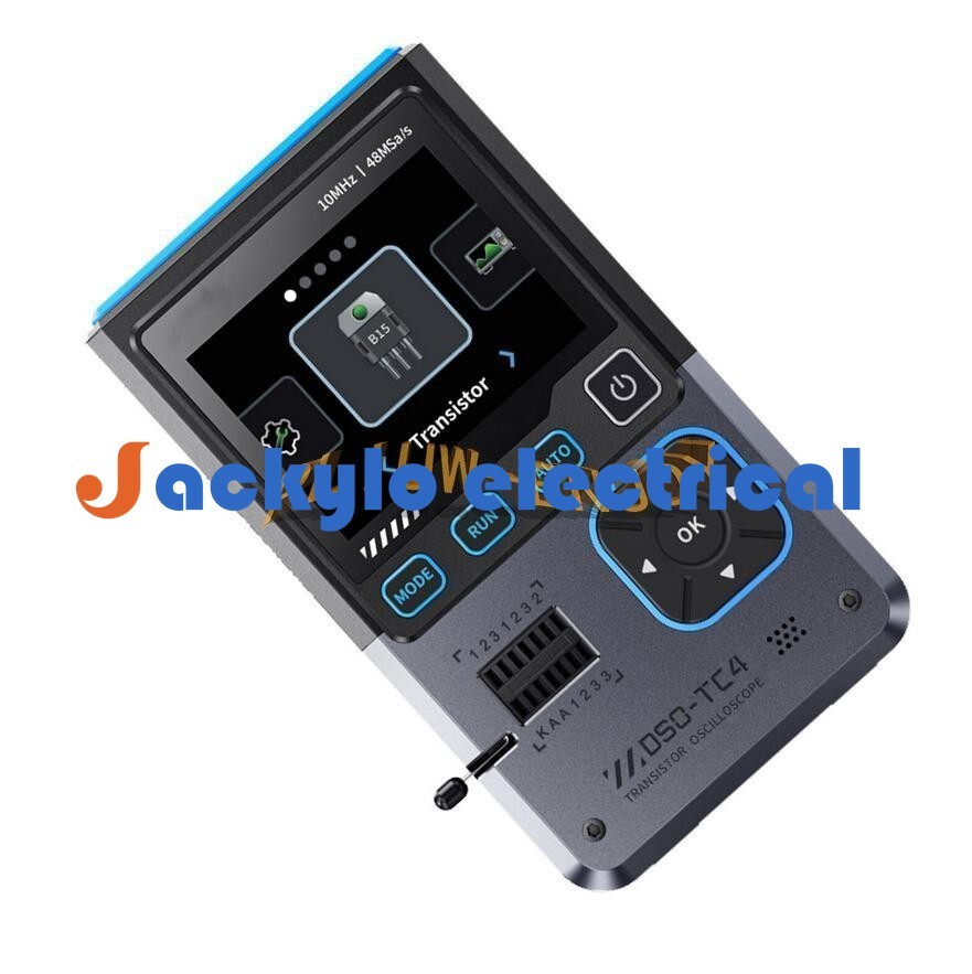 FNIRSI DSO-TC4 3-in-1 10MHz Oscilloscope Signal Generator Transistor Detection