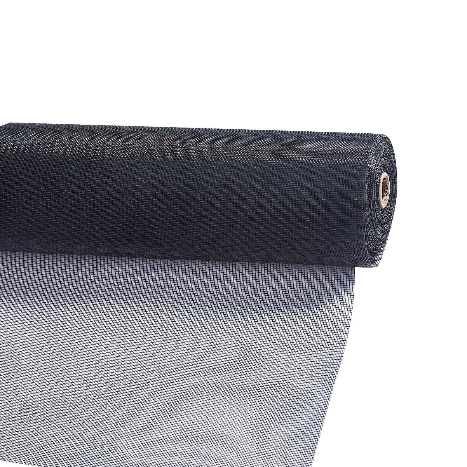 Mesh Screen Roll 100ft x 96in Adjustable DIY Custom Fit Replacement
