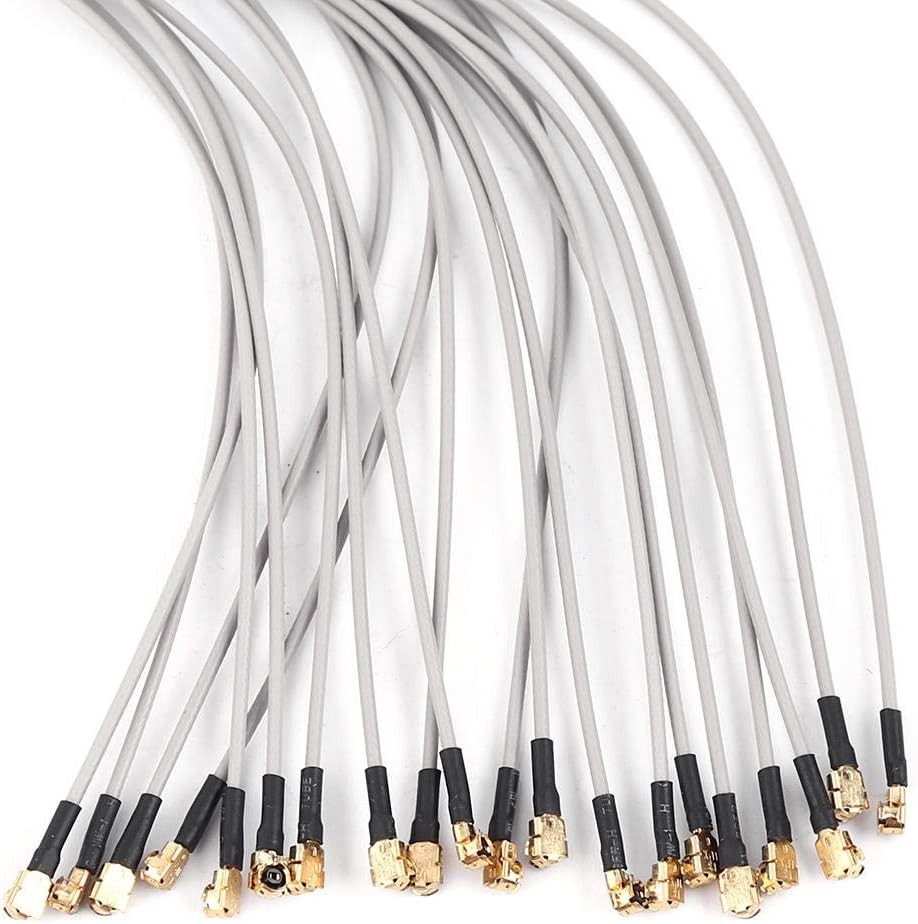 2.4G Receiver Antenna, 150mm IPEX Interface Compatible for FrSky (20 Black