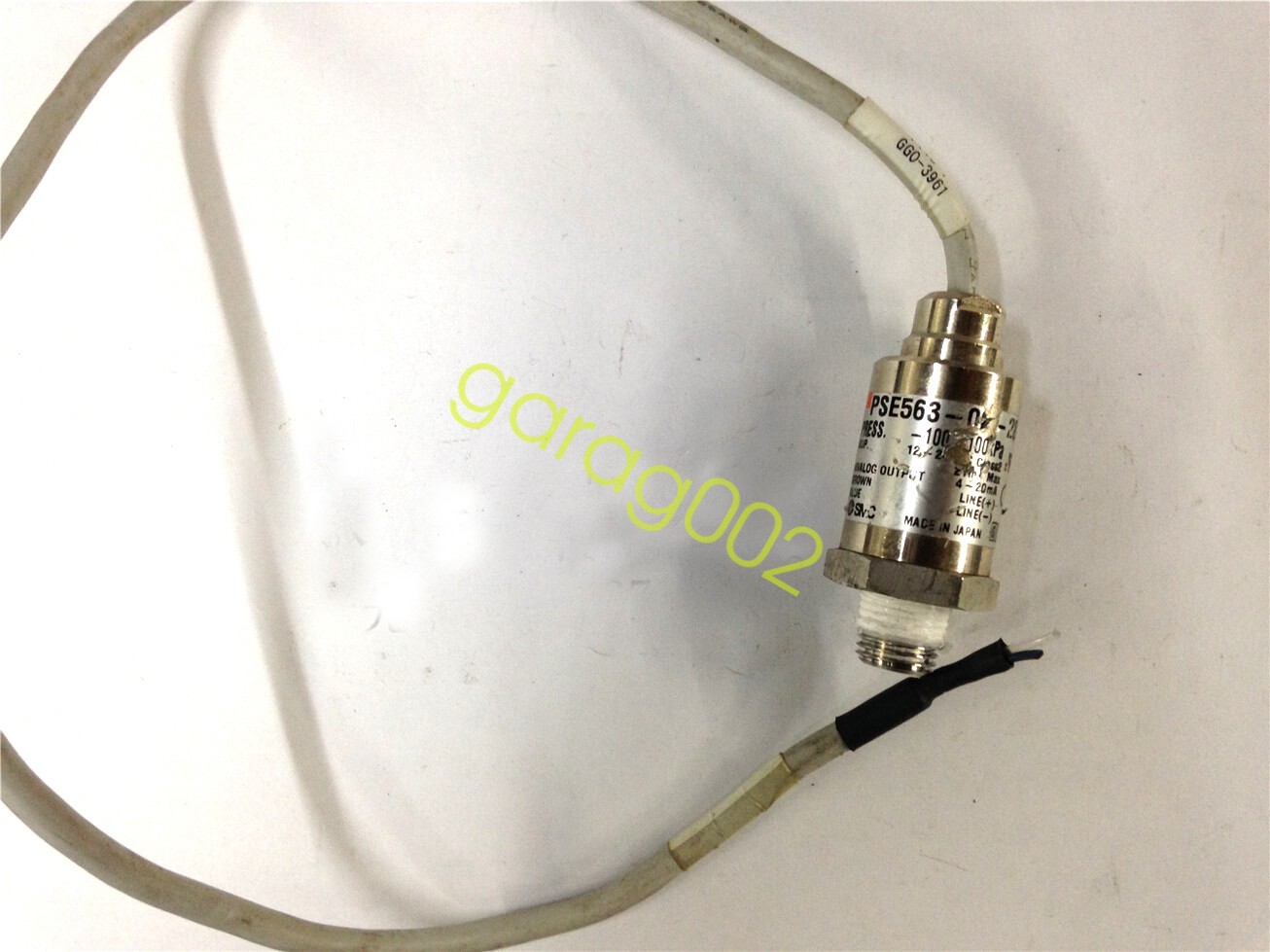 SMC PSE563-01 Pressure Sensor Digital Pressure Switch New
