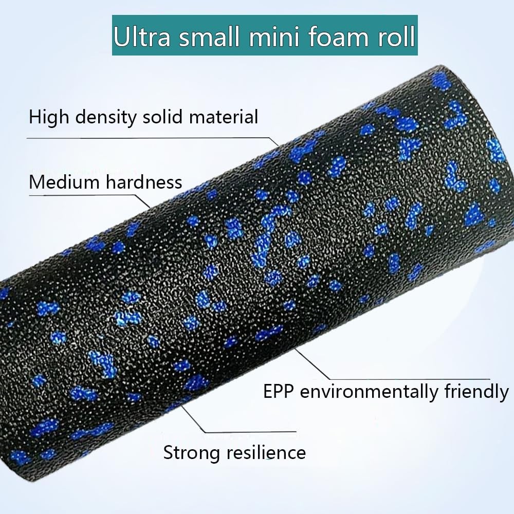 Extra Mini Foam Roller - High Density Massage Roller, Extra Small Yoga Roller...