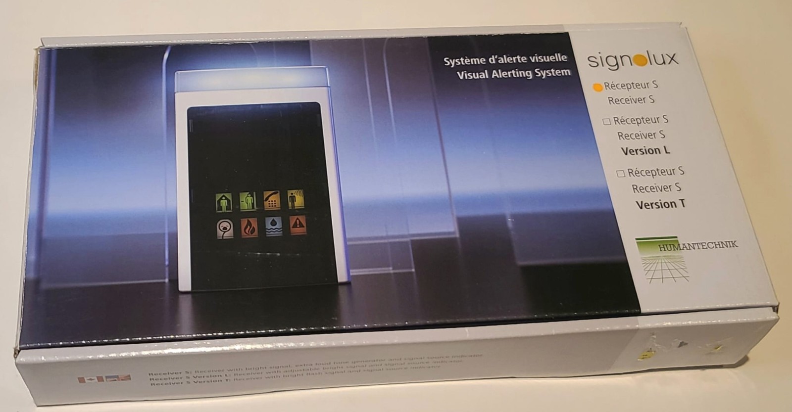 NEW Humantechnik lisa-signolux Receiver S A-2616-9 Wireless Alert System 915MHz