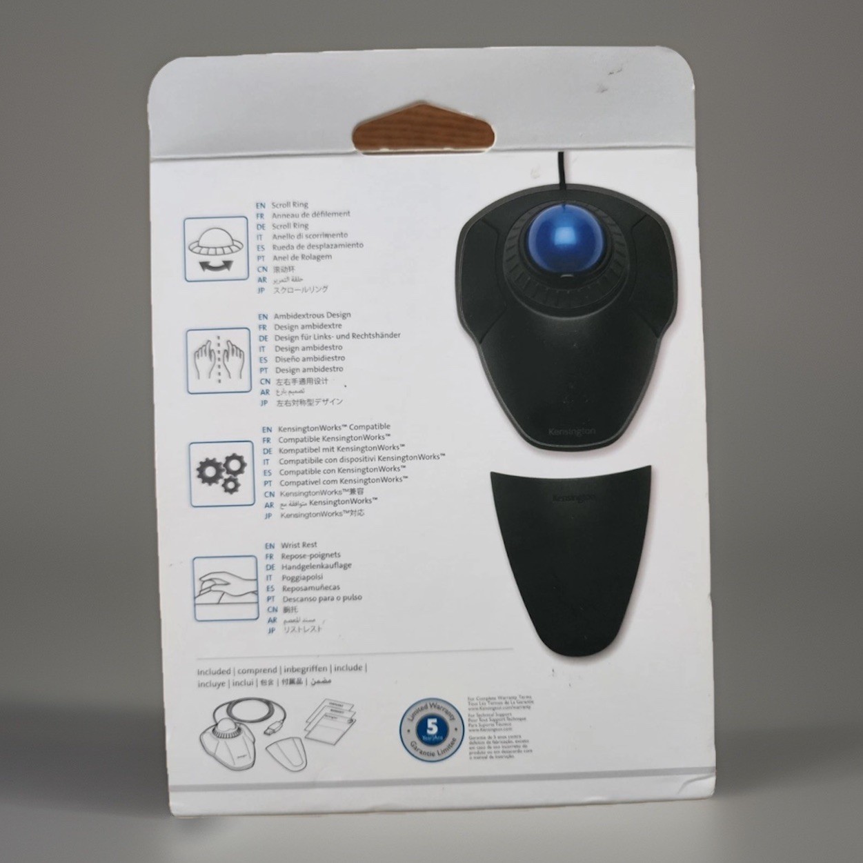 Kensington Orbit Trackball With Scroll Ring | NEW!!!