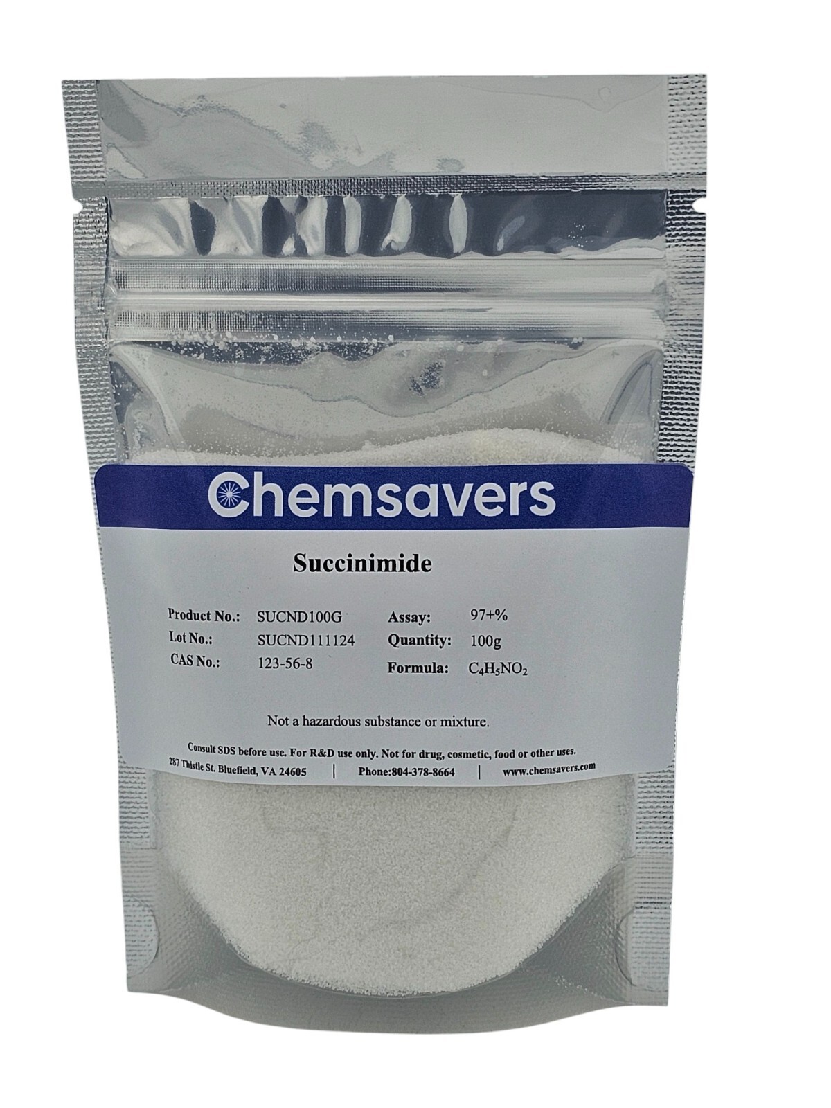 Succinimide, 97+%, 100g