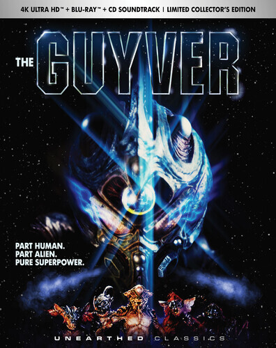 The Guyver [New 4K UHD Blu-ray] Ltd Ed, With Blu-Ray, With CD, 4K Mastering, C