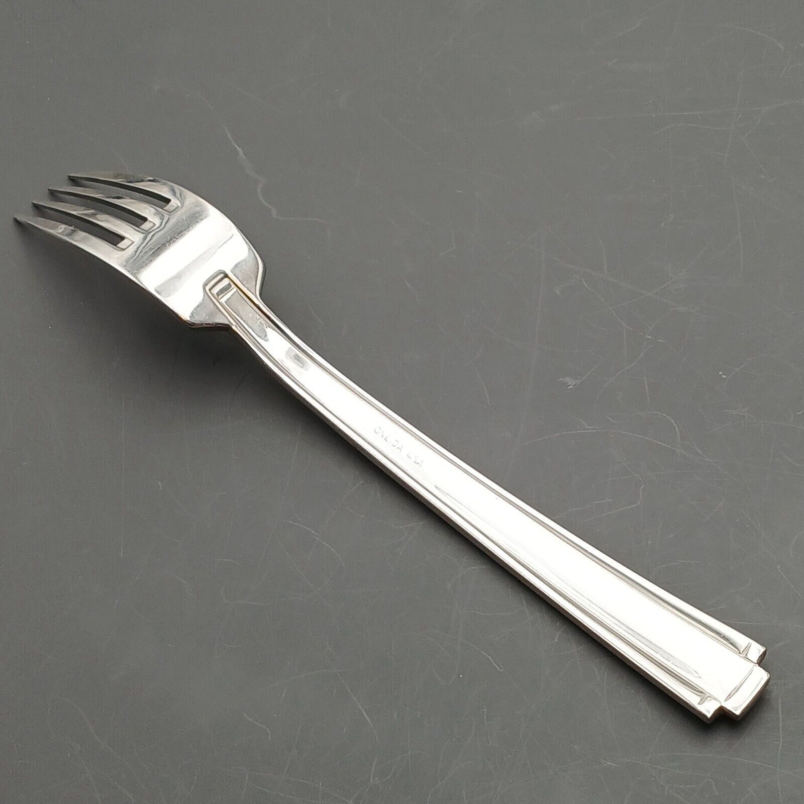 Gorham Silver Column Stainless Steel Dinner Fork