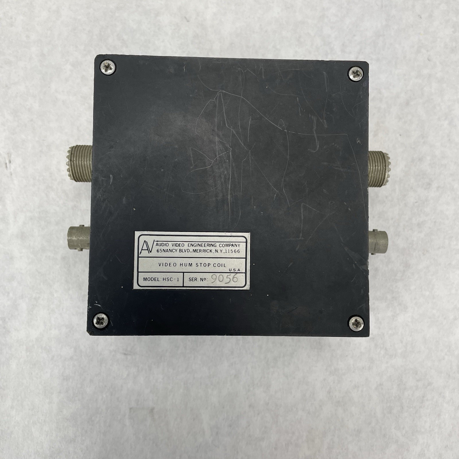 Vintage Video Hum Stop Coil HSC-1 AVEC