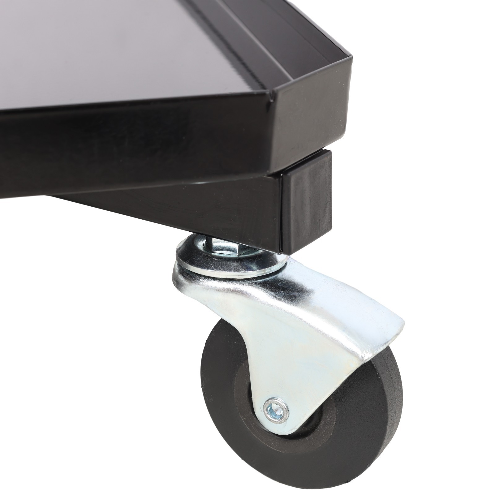 250LBS Rolling Pneumatic Creeper - Adjustable, Tool Tray