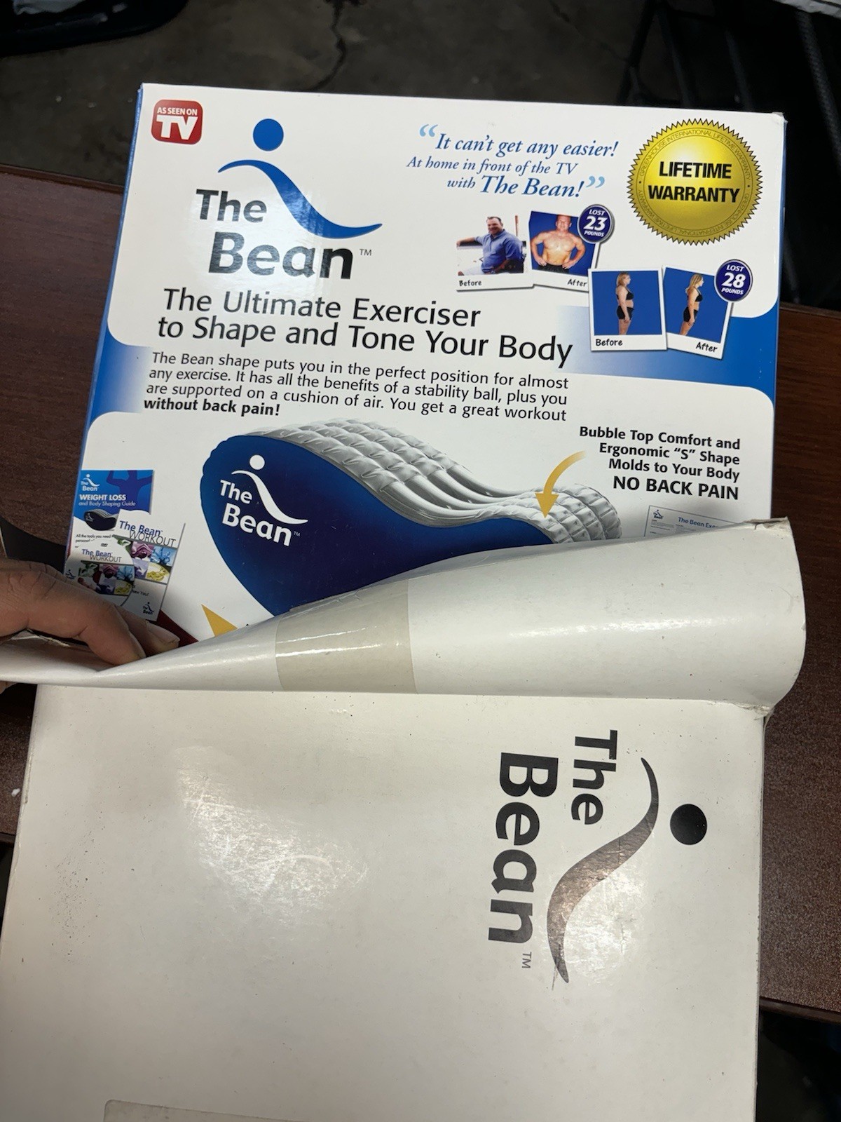 The Bean Ultimate Exerciser Shape Tone  Body Rocking DVD 6 Workouts Complete NEW