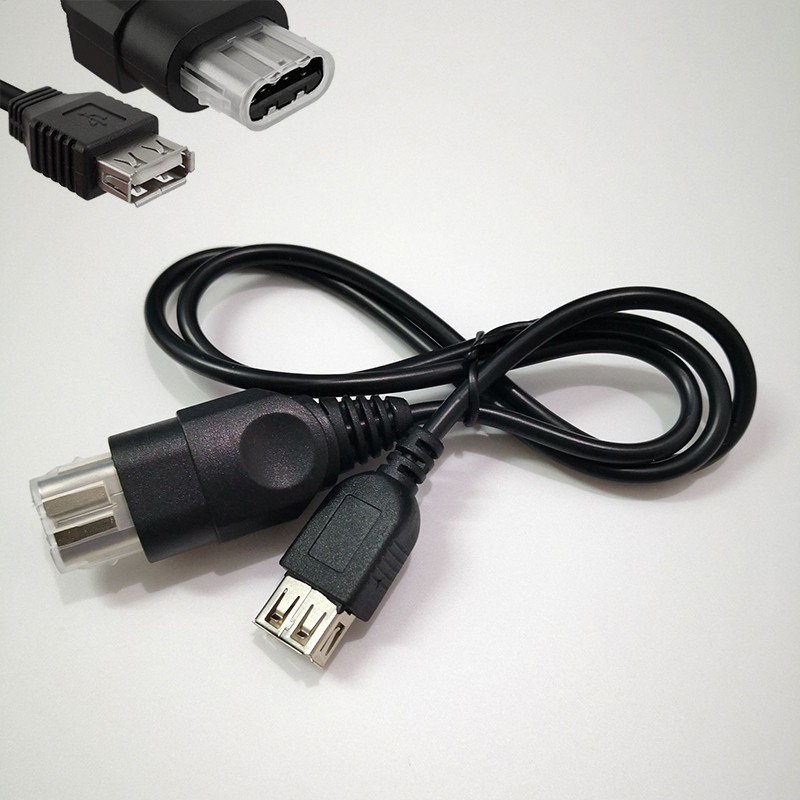 USB Cable For XBOX Female USB To Xbox Game Controller Adapter Convertion Cable