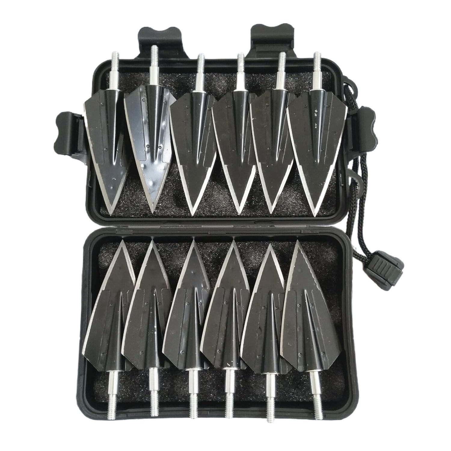 12PK Archery Broadheads 150 Grain Hunting Arrowheads Traditional Hunting Points