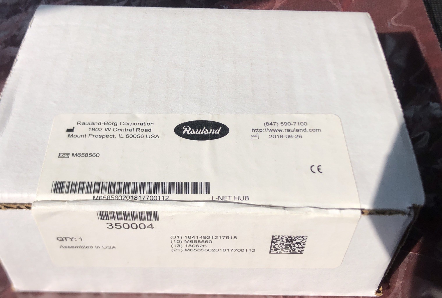 350004 RESPONDER 5 L-NET HUB ADAPTER RAULAND *NEW* *FREE SHIPPING*