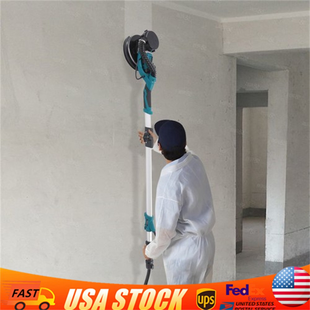 Electric Ceiling Wall Sander With Dust Collection Variable Speed Drywall Sander