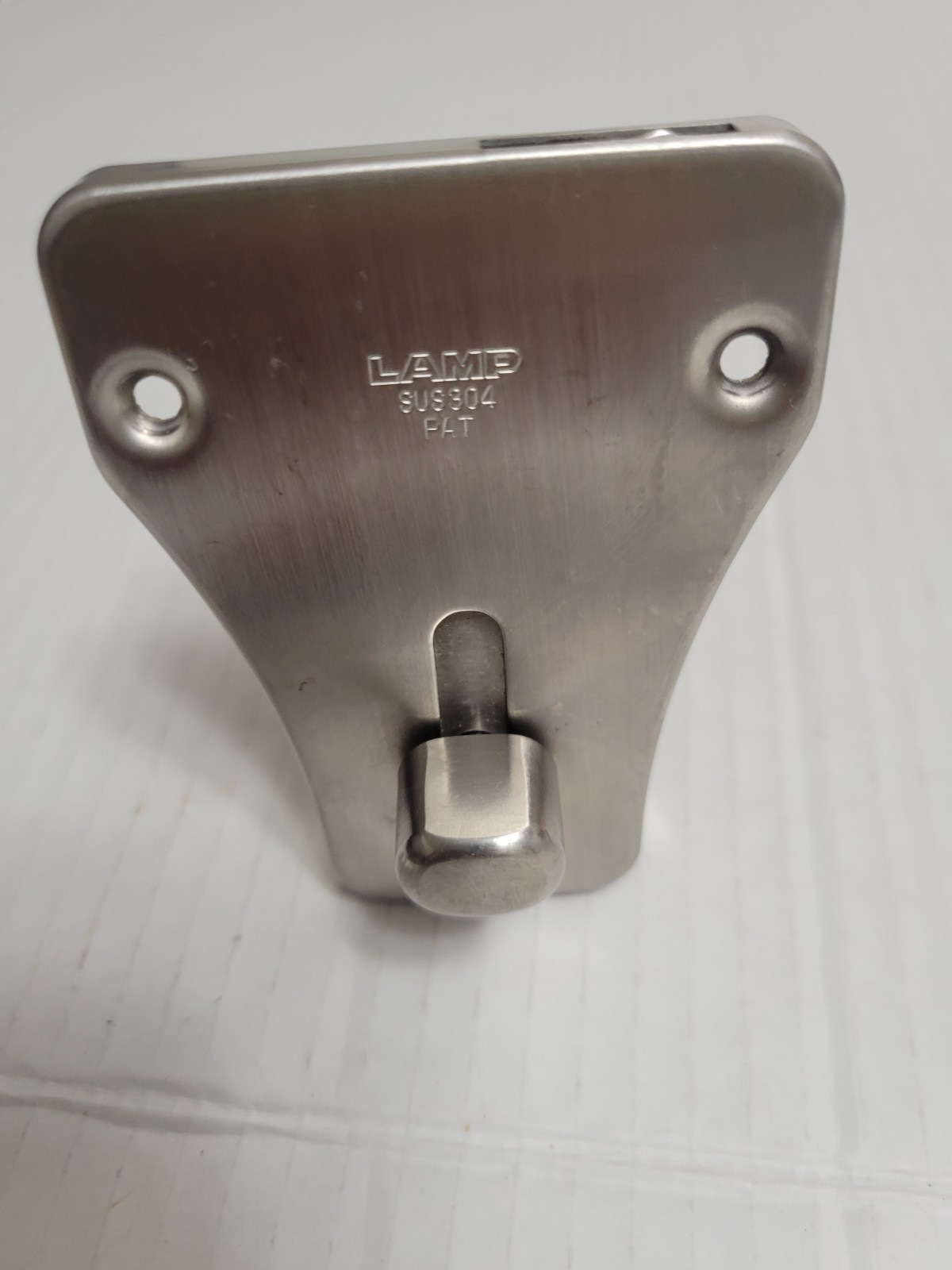 LAMP SUS304 Stainless Steel Door Latch, Brushed Finish, Silver