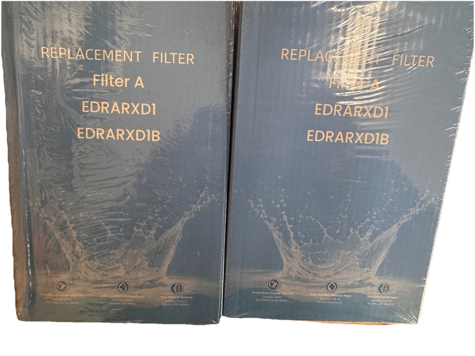 EDRARXD1 Water Filter Replacement Compatible with Whirlpool EDRARXD1 2 Pack New