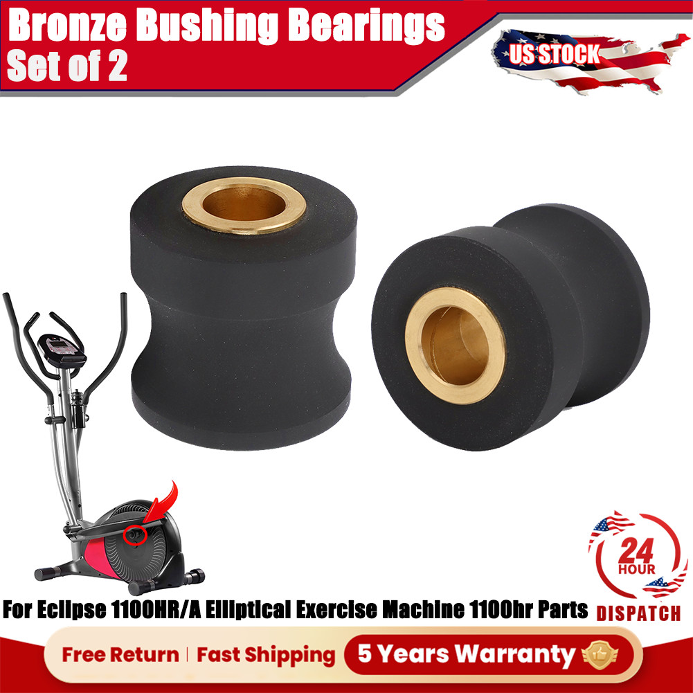 For Eclipse 1100HR/A Elliptical Exercise Machine 1100hr Parts Roller Wheels Pair