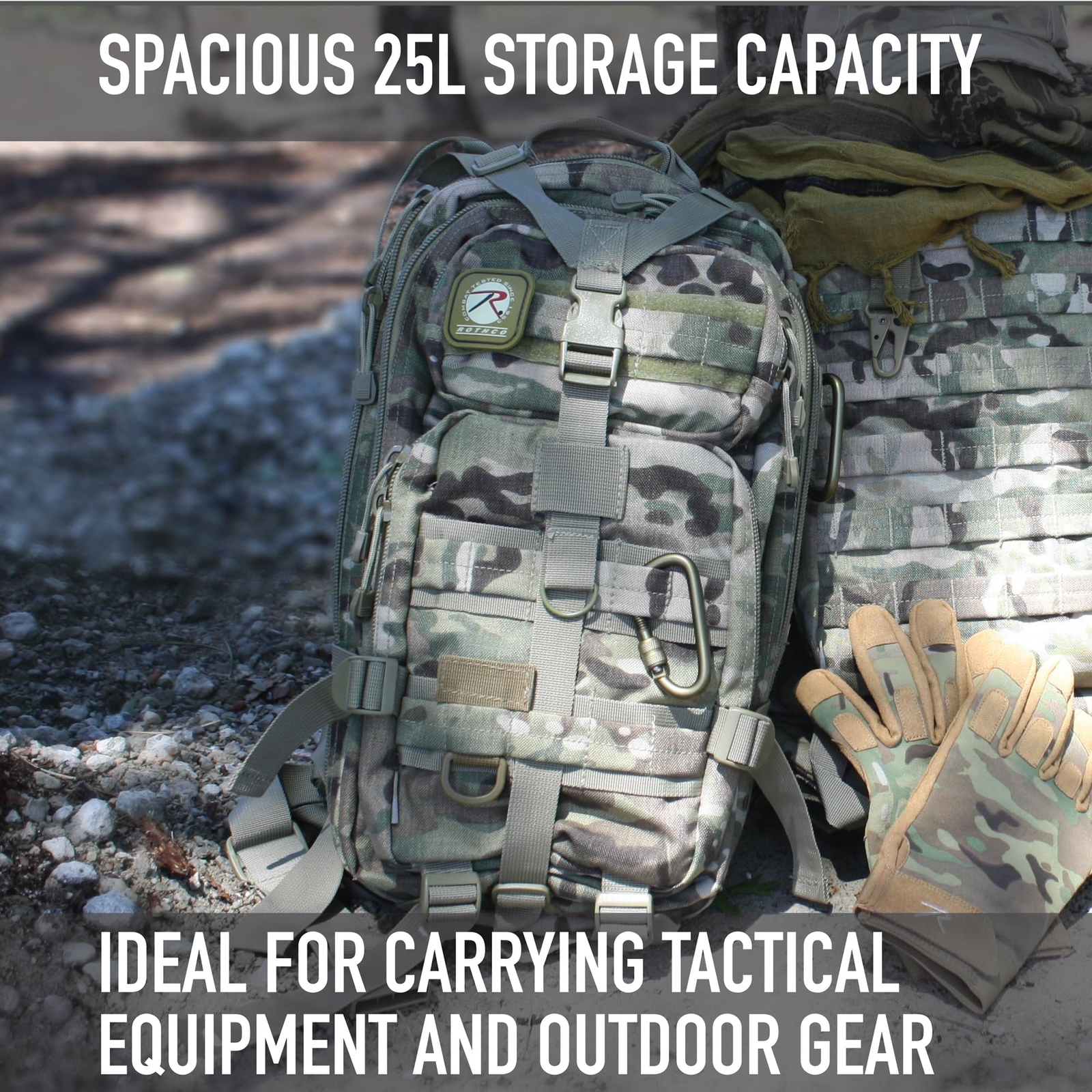 Rothco Camo Medium Transport Pack 22871