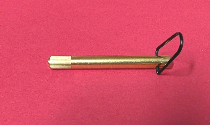 Traditions Nipple/Flash Hole Cleaning Pick Has Lanyard Loop Brass & Steel A1347