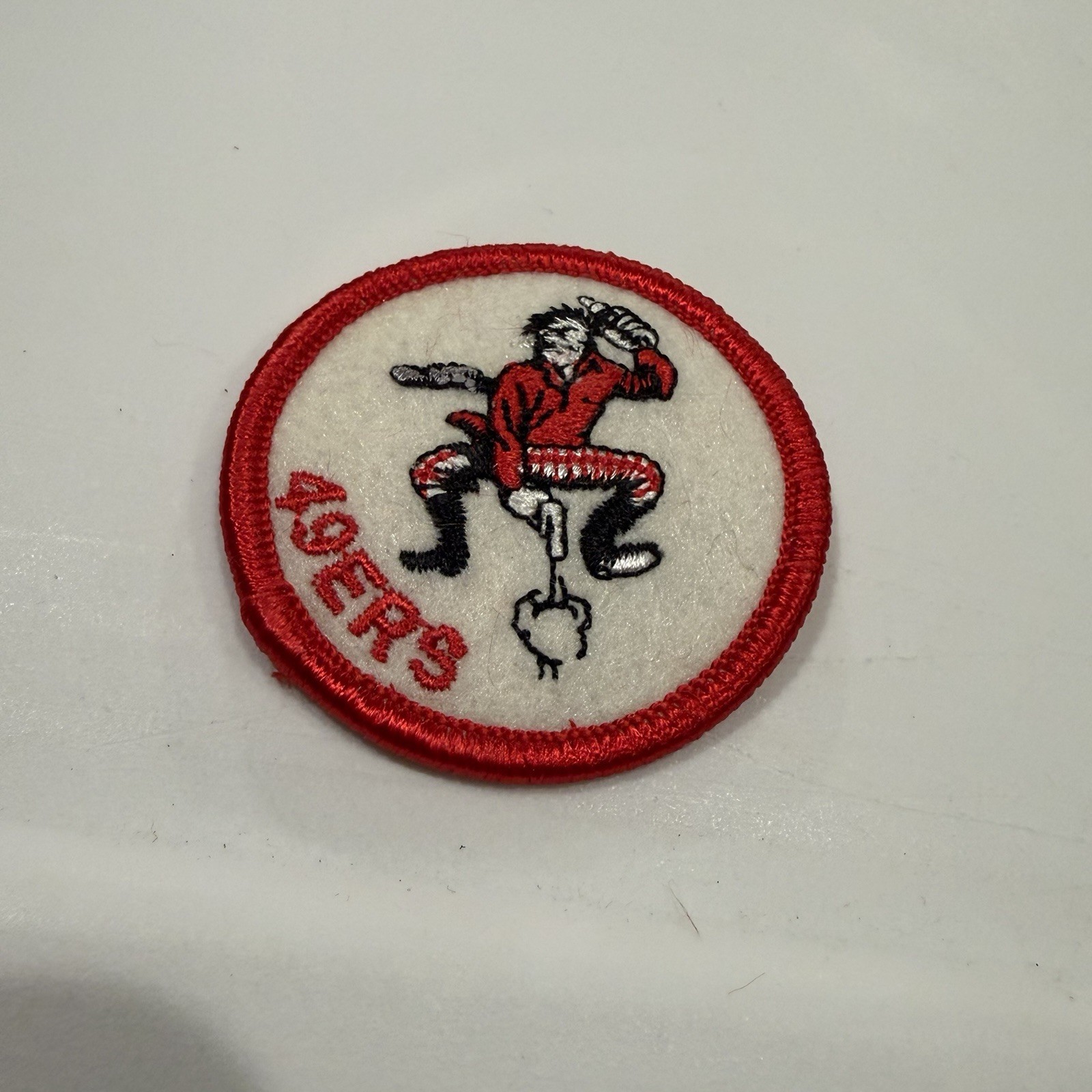 Rare Vintage San Francisco 49ers Iron On Patch Old Logo 60’s Old Stock 2 Inch