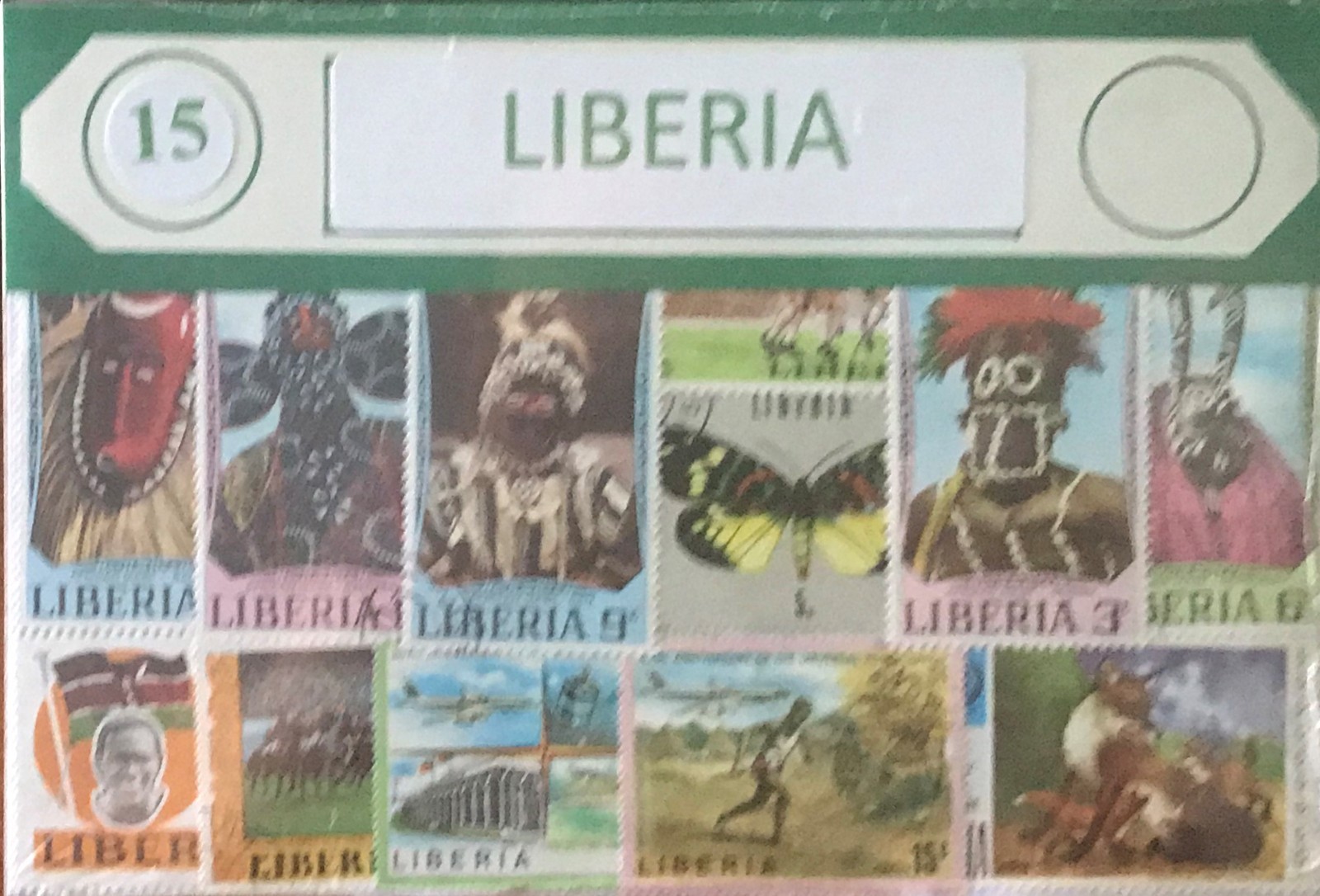 Stamp Packet - Liberia