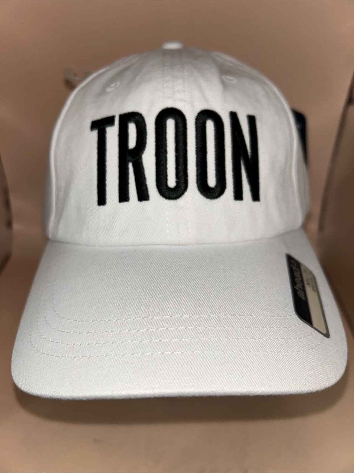 TROON GOLF Baseball Hat Cap Ahead Special Edition Adjustable New With Tags