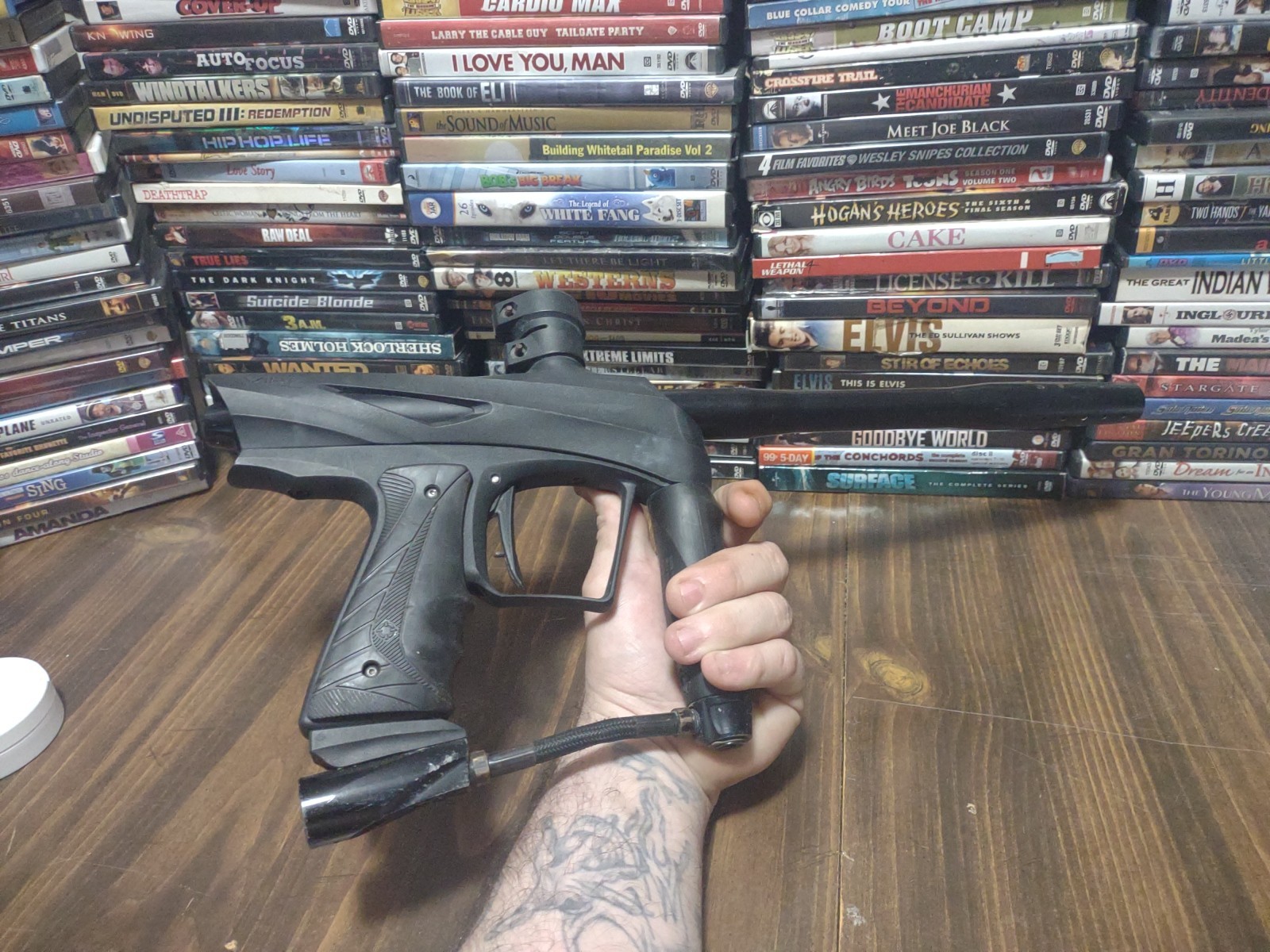 💥 Smart Parts Black VIBE Paintball Gun Marker Untested 💥