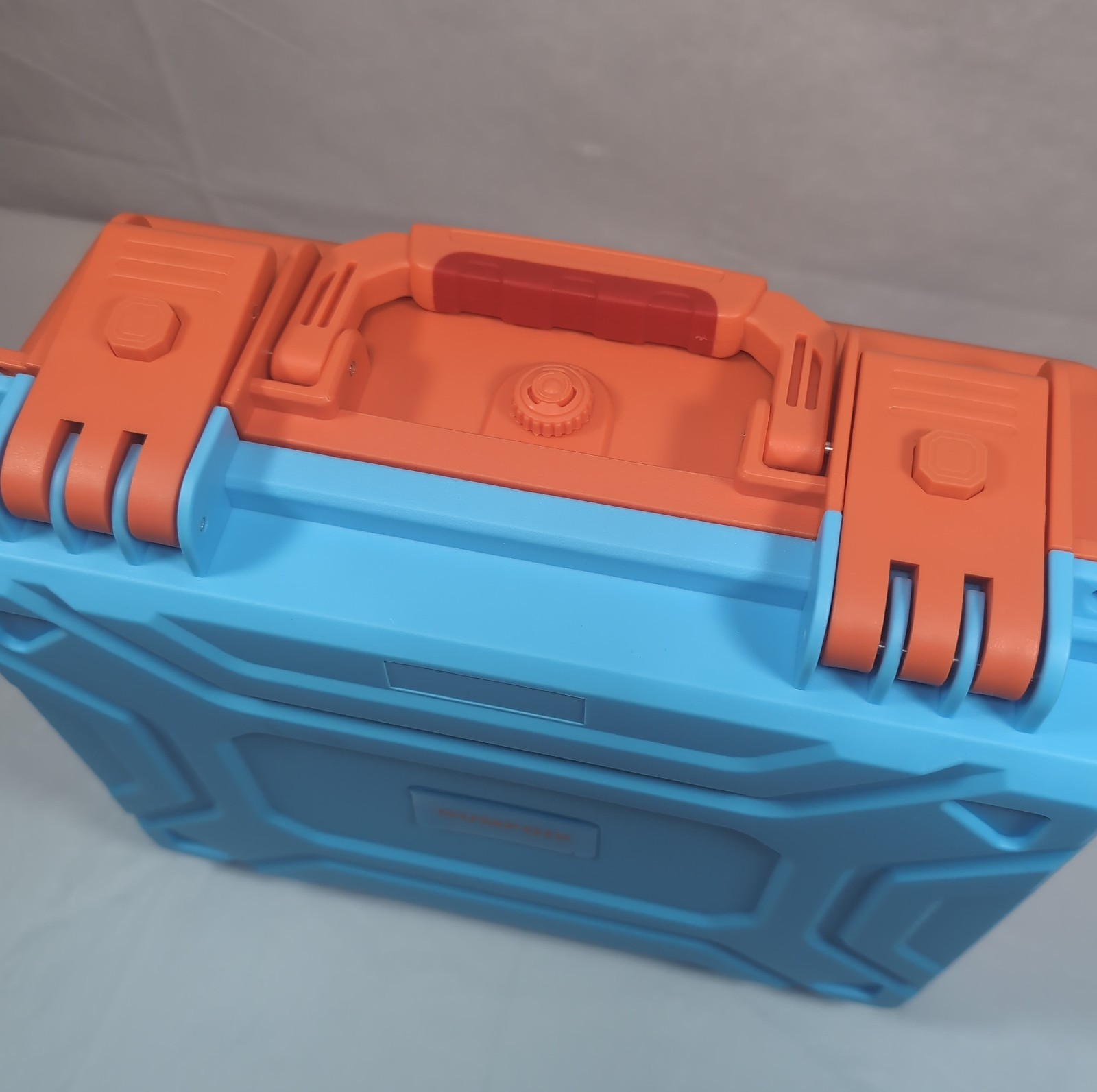 GUMPOIX Switch 2 Carrying Case IP67 Waterproof Orange Blue