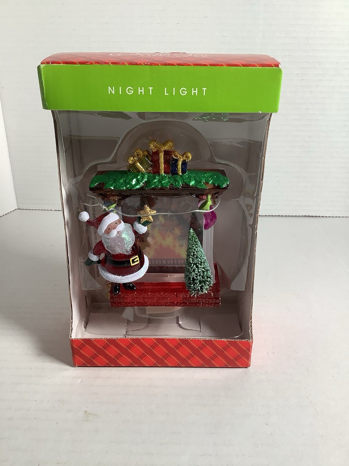 Midwest “Seasons Lights Of The Night” Christmas Night Light Plug In W/ Santa