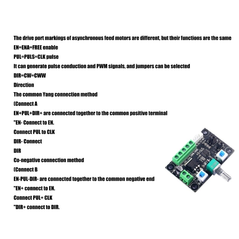 24V 12V Stepper Motor Driver Controller Module Speed Control Forward Reverse