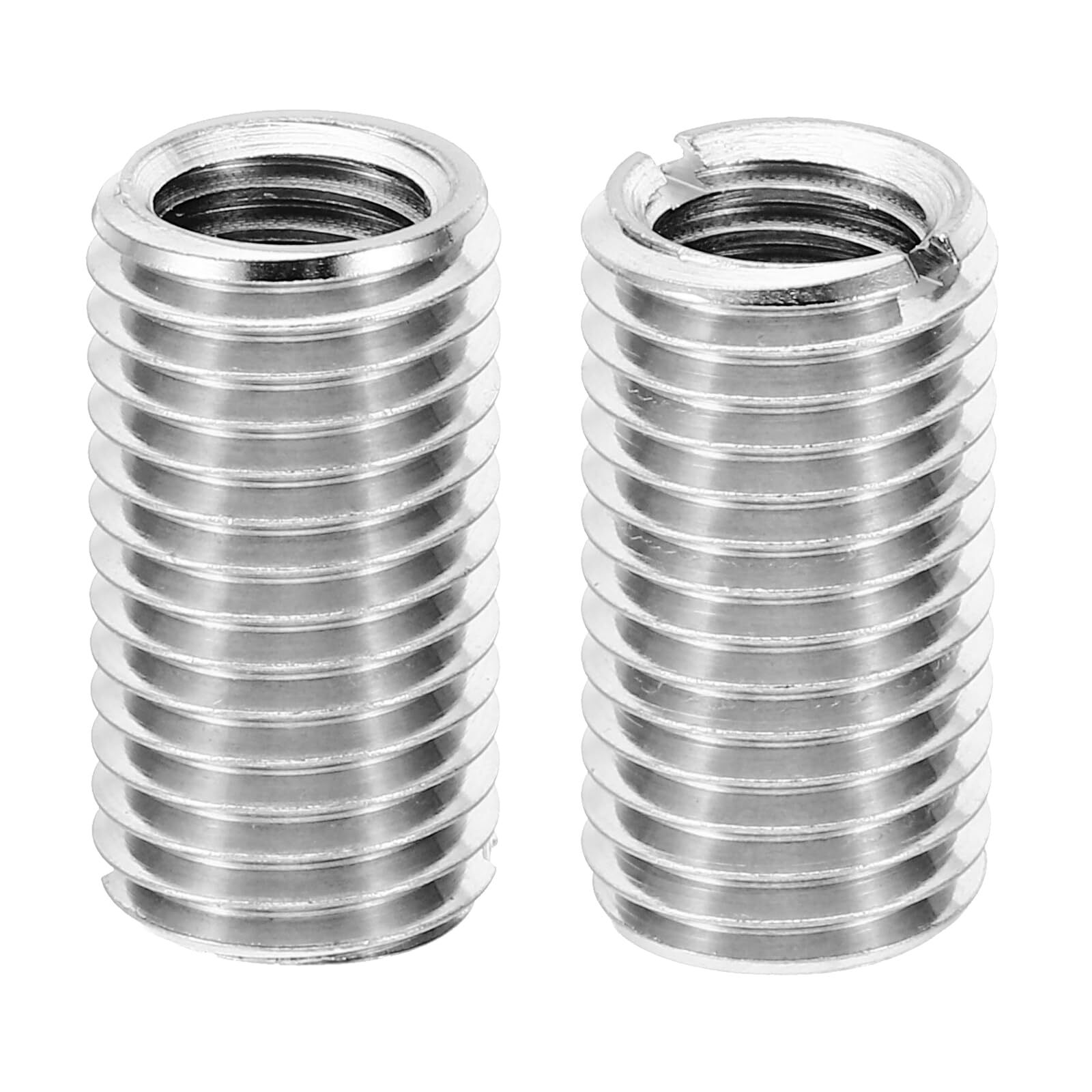 Thread Adapters Sleeve Reducing Nut 2 Pcs M16xM12x30mm Male to Female Repair ...