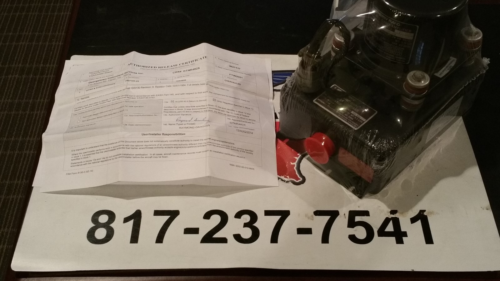GYRO, C14, 2587193-23, fresh 8130 8/14