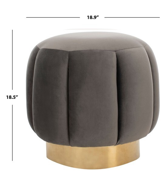 Safavieh Channel Tufted Ottoman, Reduced Price 2172720569 SFV4707B