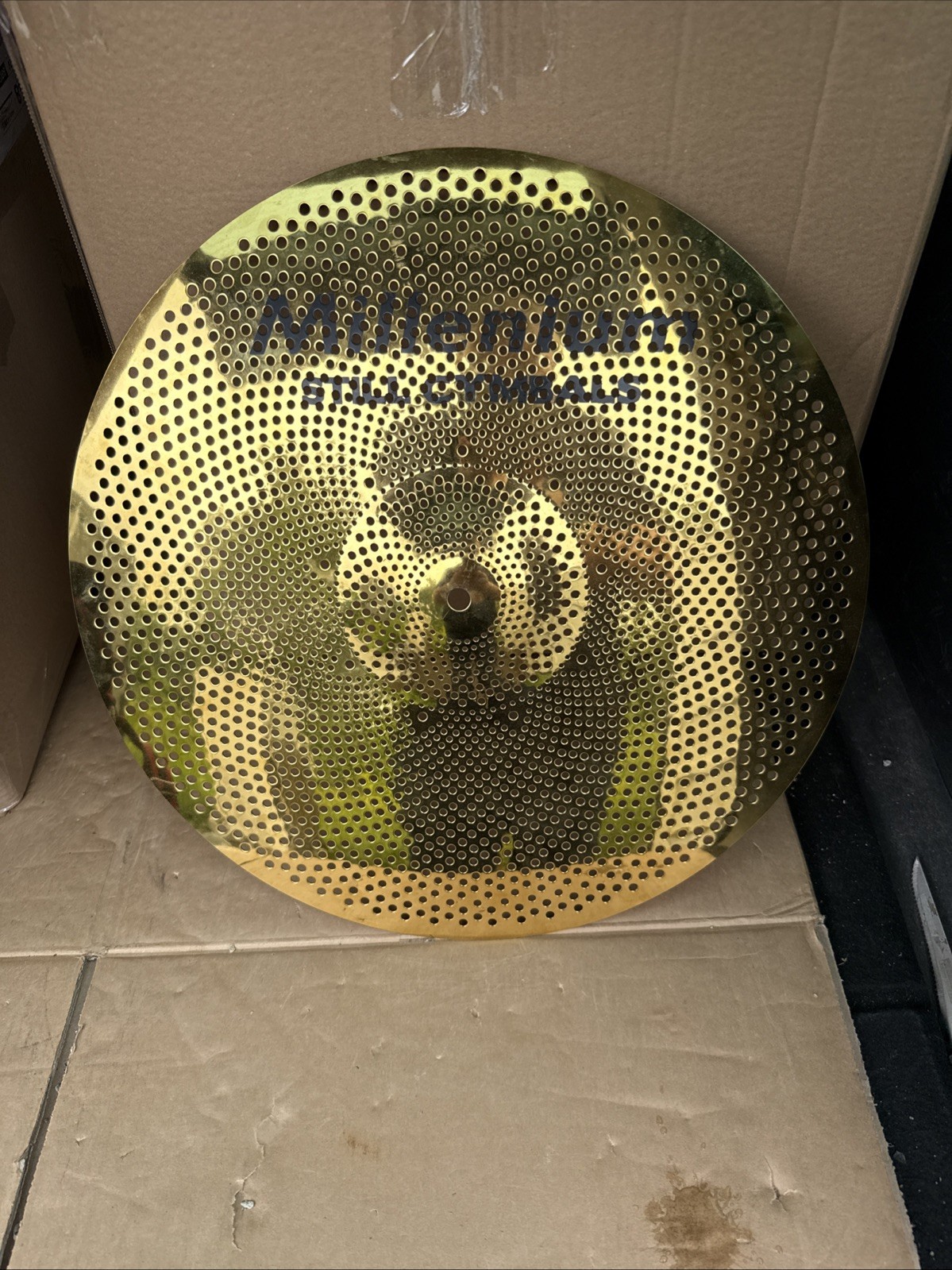18” Millennium Still Silent Cymbal 18C Crash. Can Use As A Ride. Free P&P