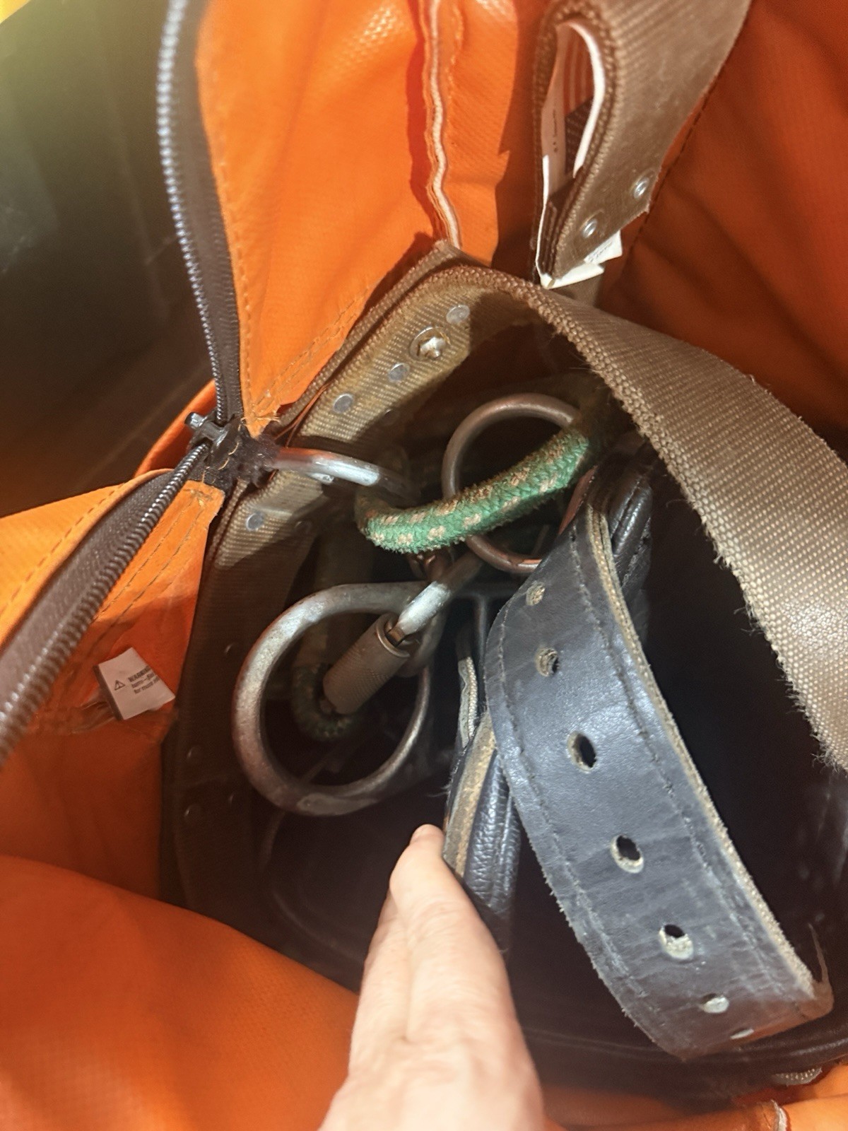 Lineman climbing gear complete set