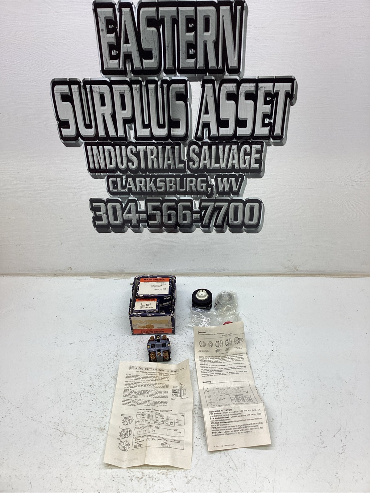 Honeywell PB Full Guard, No Button And Contact Block Model D PTP41 NIB